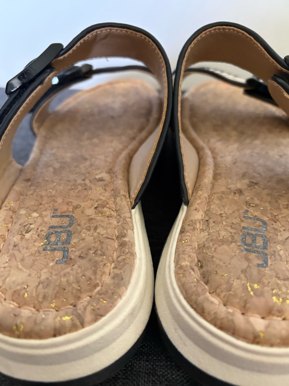 JBU by Jambu Womens Kona Raffia Weave Slip On Comfort Sandals-Sz-8 - Picture 11 of 16
